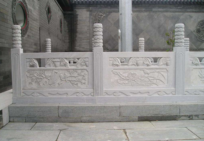 園林景區石雕欄板廠家